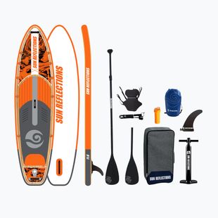 Zestaw deska SUP pompowana Sun Reflections XXL Combo 11'6" orange