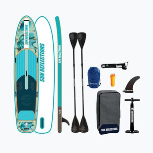 Zestaw deska SUP pompowana Sun Reflections Family Minicombo 13'6" ocean mirage