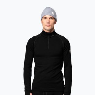 Bluza termoaktywna męska Devold Expedition Merino 235 Zip Neck black