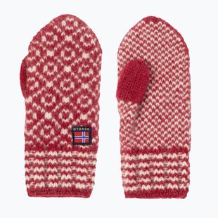 Rękawiczki Devold Svalbard Wool Mitten hindberry/offwhite