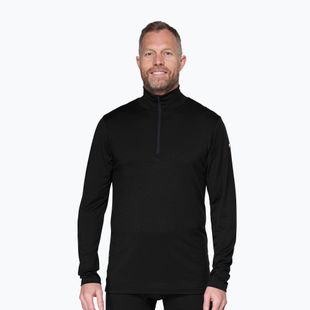 Bluza termoaktywna męska Devold Breeze Plus Merino 200 Zip Neck black