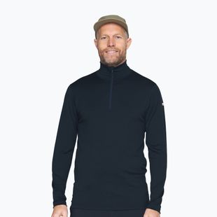 Bluza termoaktywna męska Devold Breeze Plus Merino 200 Zip Neck ink