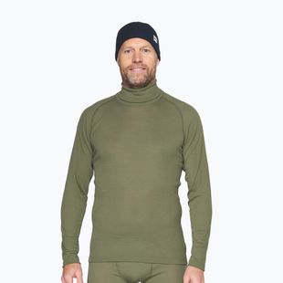 Bluza termoaktywna męska Devold Adventure Merino 190 High Neck lichen