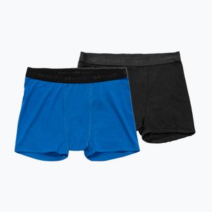 Bokserki termoaktywne męskie Devold Breeze Merino 150 Hipser 2 pack black/royal