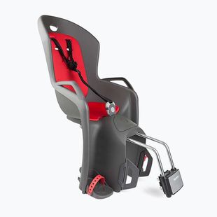 Fotelik rowerowy Hamax Amiga ciemnoszary/czerwony