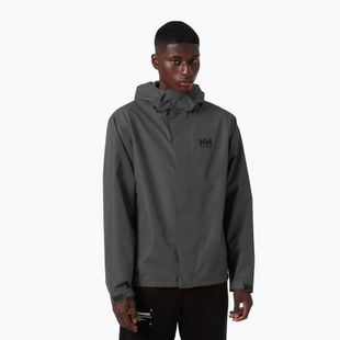 Kurtka przeciwdeszczowa męska Helly Hansen Seven J Rain ebony