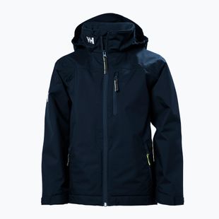 Kurtka żeglarska dziecięca Helly Hansen Crew Midlayer Sail navy