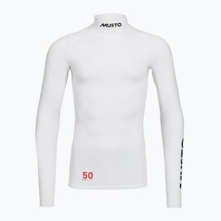 Longsleeve do pływania męski Musto Championship Rash Guard white