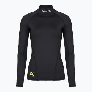 Longsleeve do pływania damski Musto Championship Rash Guard black