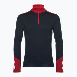 Bluza termoaktywna męska Helly Hansen Lifa Merino Midweight 1/2 Zip navy