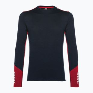 Bluza termoaktywna męska Helly Hansen Lifa Merino Midweight Crew navy/598