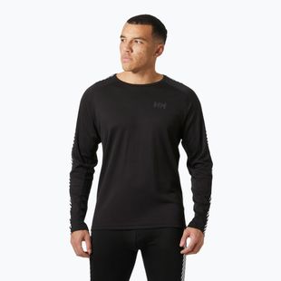 Longsleeve termoaktywny męski Helly Hansen Lifa Active Stripe Crew black