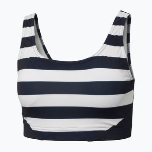 Góra od stroju kąpielowego Helly Hansen Hydropower Bikini Top navy stripe