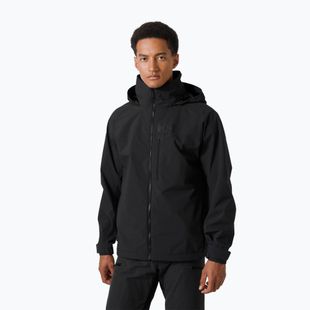 Kurtka żeglarska męska Helly Hansen HP Racing Hooded ebony