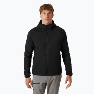 Kurtka hybrydowa męska Helly Hansen Odin Lightweight Stretch Hooded Insulator 2.0 black