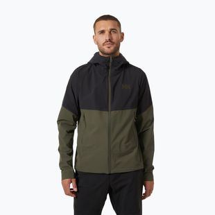 Kurtka softshell męska Helly Hansen Blaze Softshell Hood utility gre