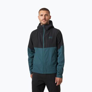 Kurtka softshell męska Helly Hansen Blaze Softshell Hood dark creek