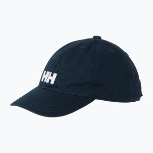 Czapka z daszkiem dziecięca Helly Hansen Logo Jr navy