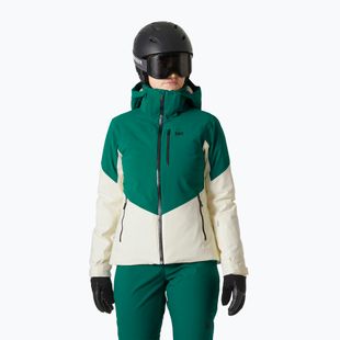 Kurtka narciarska damska Helly Hansen Alphelia emerald snow