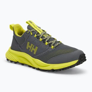 Buty do biegania męskie Helly Hansen Featherswift 2 Trail charcoal/sweet lime