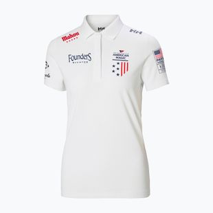 Koszulka polo damska Helly Hansen Crew Tech Polo white