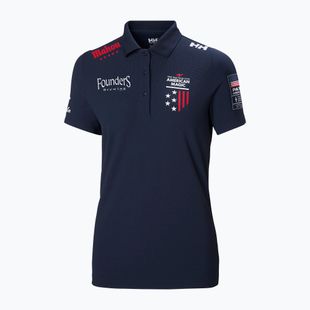 Koszulka polo damska Helly Hansen Crew Tech Polo navy