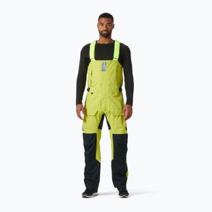 Spodnie żeglarskie męskie  Helly Hansen Skagen Pro Bib cyber lime