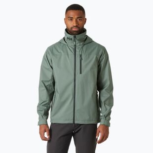 Kurtka żeglarska męska Helly Hansen Crew Hooded 2.0 grey cactus