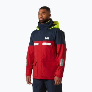 Kurtka żeglarska męska Helly Hansen Pier 4.0 red