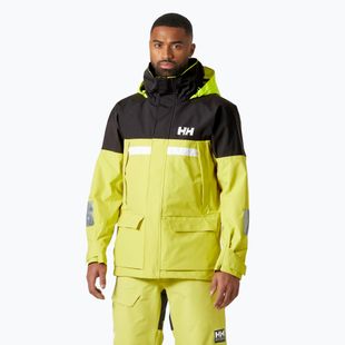 Kurtka żeglarska męska Helly Hansen Pier 4.0 cyber lime