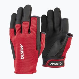 Rękawiczki żeglarskie Musto Essential Sailing Long Finger 2.0 true red