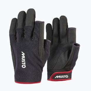 Rękawiczki żeglarskie Musto Essential Sailing Long Finger 2.0 black