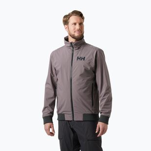 Kurtka żeglarska męska Helly Hansen HP Racing Lifaloft Bomber sparrow grey