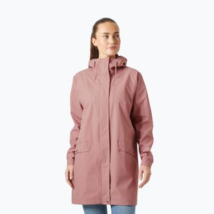 Płaszcz przeciwdeszczowy damski Helly Hansen Moss Rain Coat ash rose