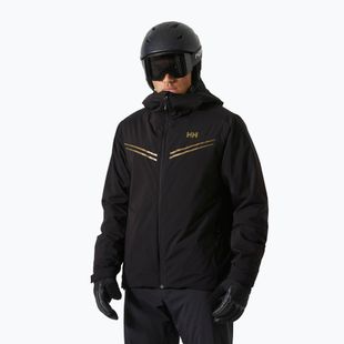 Kurtka narciarska męska Helly Hansen Alpine Insulated black/gold