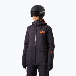 Kurtka narciarska damska Helly Hansen Whitewall Lifaloft 3.0 black grape