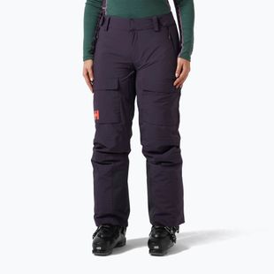 Spodnie narciarskie damskie Helly Hansen Switch Cargo 2.0 black grape