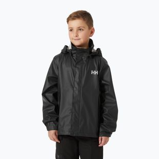 Kurtka żeglarska dziecięca Helly Hansen Moss black