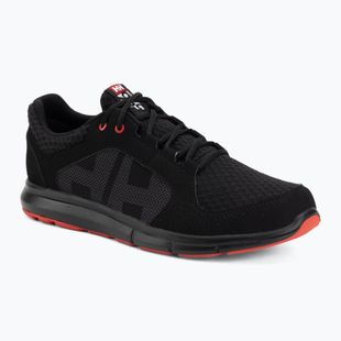 Buty męskie Helly Hansen Ahiga V4 Hydropower off black/alert red