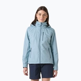 Kurtka żeglarska damska Helly Hansen Crew Hooded 2.0 windy blue