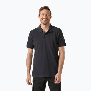 Koszulka polo męska Helly Hansen Crew Polo Pique ebony