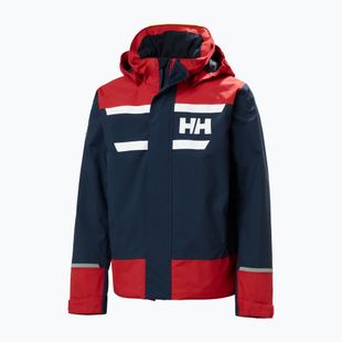 Kurtka żeglarska dziecięca Helly Hansen Salt Port 2.0 Jr navy