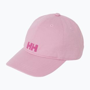 Czapka z daszkiem dziecięca Helly Hansen Logo Jr pink lavender