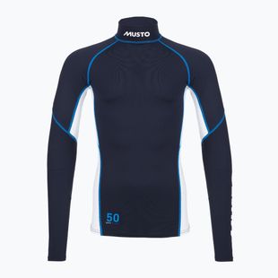 Longsleeve do pływania męski Musto Championship Rash Guard navy/white