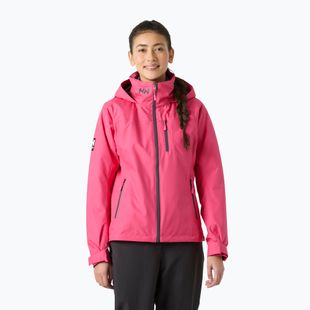Kurtka żeglarska damska Helly Hansen Crew Hooded Midlayer 2.0 hot pink