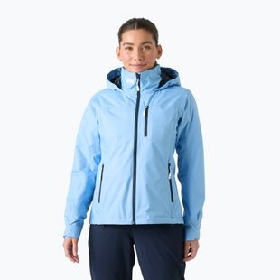 Kurtka żeglarska damska Helly Hansen Crew Hooded Midlayer 2.0 bright blue