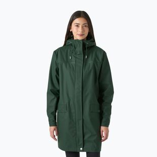 Płaszcz przeciwdeszczowy damski Helly Hansen Moss Rain Coat dark jungle