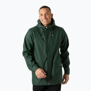 Kurtka przeciwdeszczowa męska Helly Hansen Moss Rain Coat dark jungle
