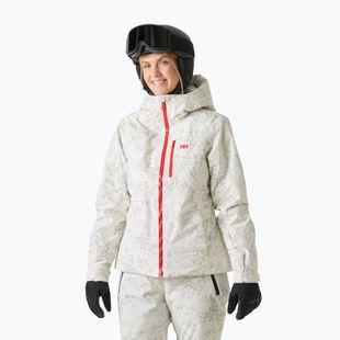 Kurtka narciarska damska Helly Hansen Valdisere 3.0 cream new nordic aop