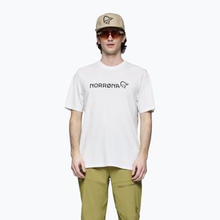 Koszulka męska NORRONA Cotton Viking pure white